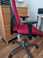 Set van 2 NEN, goede ergonomische bureaustoelen te koop, Ophalen, Zo goed als nieuw, Bureaustoel, Rood