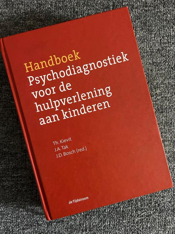 Handboek Psychodiagnostiek Kinderen, Boeken, Studieboeken en Cursussen, Zo goed als nieuw, HBO, Alpha, Ophalen of Verzenden