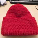 muts rood gebreid, prima staat  1 maat fits all, Kleding | Dames, Mutsen, Sjaals en Handschoenen, Verzenden, Zo goed als nieuw