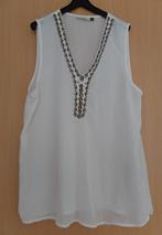 Aparte ecru-kleurige transparante top van Only maat 38, Kleding | Dames, Tops, Maat 38/40 (M), Ophalen of Verzenden, Zo goed als nieuw