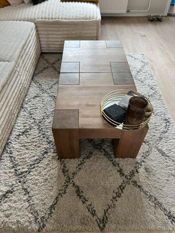 Eikenhouten Salontafel - Robuust & Modern beschikbaar voor biedingen