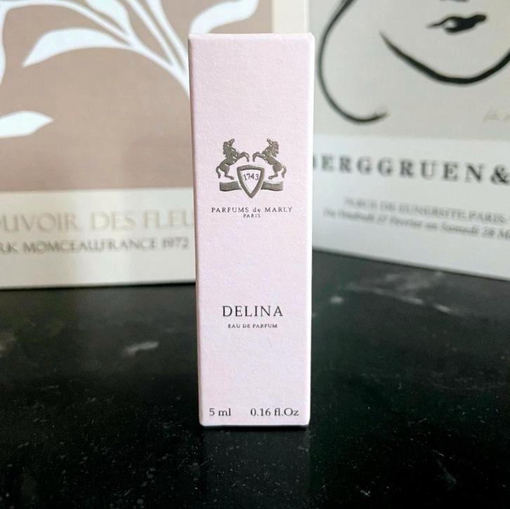 NU €20 ‼️ Parfums de Marly DELINA 5 ml niche parfum, Sieraden, Tassen en Uiterlijk, Uiterlijk | Parfum, Nieuw, Ophalen of Verzenden