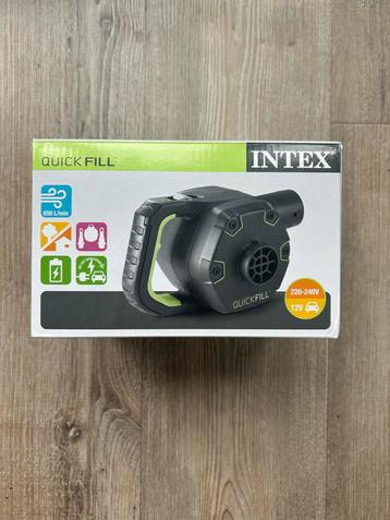 Intex Quick Fill Elektrische Luchtpomp - Nieuw beschikbaar voor biedingen