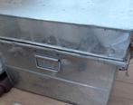 Grote Metalen Opbergkist, Ophalen, Gebruikt, 50 tot 100 cm, Metaal