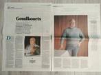 Dick Advocaat krantenartikel Volkskrant 11 juni 2025, Verzamelen, Sportartikelen en Voetbal, Verzenden, Zo goed als nieuw, Overige sporten
