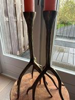 Goudkleurige Kandelaren - 50cm, Overige kleuren, 50 tot 75 cm, Ophalen of Verzenden, Zo goed als nieuw