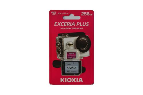 Kioxia Exceria Plus 256GB microSDXC geheugenkaart, Audio, Tv en Foto, Fotografie | Geheugenkaarten, Nieuw, MicroSDXC, 256 GB, Ophalen of Verzenden