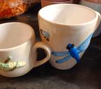 Leuke kopjes / bekers - Ommoord Rotterdam, Ophalen, Gebruikt, Overige stijlen, Kop(pen) en/of Schotel(s)