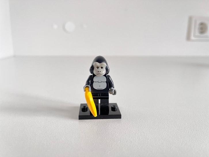 Lego minifiguur collectible serie 3 Gorilla suit guy, Kinderen en Baby's, Speelgoed | Duplo en Lego, Gebruikt, Lego, Complete set