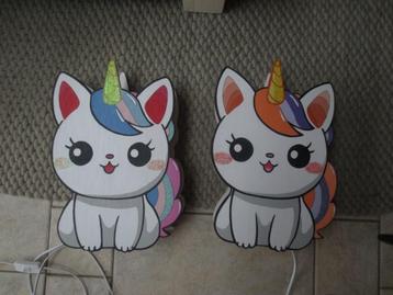 Super leuk unicorn wandlamp lamp kinderkamer beschikbaar voor biedingen