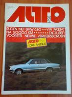 AutoVisie BMW 630 CS 633 CSi, VW Passat Variant, Ford Taunus, Ophalen of Verzenden, Gelezen, Algemeen