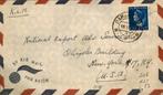 Suriname - USA - KLM - 1949, Postzegels en Munten, Brieven en Enveloppen | Nederland, Envelop, Ophalen of Verzenden