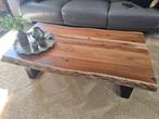 Boomstam salontafel 120x70x40, Huis en Inrichting, Tafels | Salontafels, Ophalen of Verzenden, Rechthoekig, 50 tot 100 cm, Minder dan 50 cm