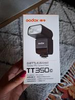 Godox TT350C flitser voor Canon, Ophalen of Verzenden, Zo goed als nieuw, Canon, Kantelbaar