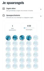 1 Volle Smeg spaarkaart Albert Heijn, Verzamelen, Albert Heijn, Ophalen
