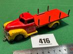 416 Tekno opknapper Dodge truck Rood/geel flatbed ?, Ophalen of Verzenden, Gebruikt, Auto, Overige merken