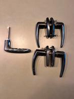 2 volledig bakelieten deurklinken, Doe-het-zelf en Verbouw, Hang- en Sluitwerk, Ophalen, Gebruikt, Overige materialen, Klink of Kruk