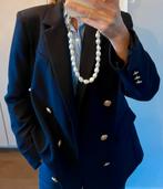 Oversized blazer navy maat XS Lonneke Nooteboom X Shoeby, Blauw, Ophalen of Verzenden, Zo goed als nieuw, Jasje