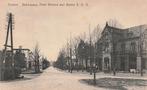 HE024 Emmen Stationsweg met station 1934 uitg. ten Kate, Verzenden, 1920 tot 1940, Gelopen, Drenthe