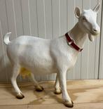 Witte geit beeld kijkend klein, Ophalen of Verzenden, Nieuw, Dier