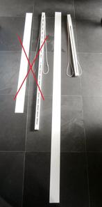 Lamellen voor bv. balkondeur of douchegordijn, wit, zgan, 200 cm of meer, Wit, Zo goed als nieuw, Strak, modern