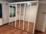 Zeer mooie ruime en degelijke spiegel kledingkast, Huis en Inrichting, Ophalen, Zo goed als nieuw, 50 tot 75 cm, 200 cm of meer