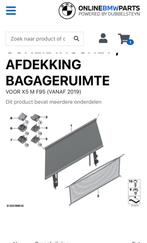 Bmw X5 G05 bagage net afscheidingsnet, Ophalen of Verzenden