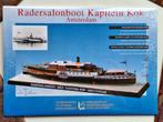 papieren modelbouw Raderboot Kapitein Kok, 1:32 tot 1:50, Nieuw, Ophalen of Verzenden, Papier model