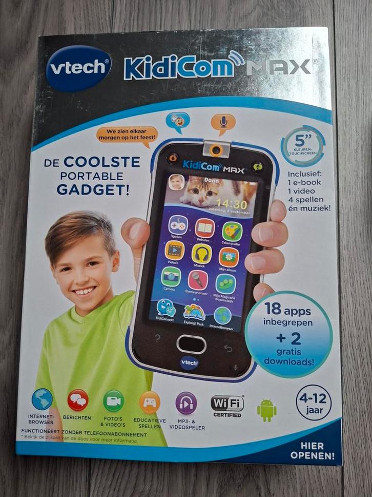 VTech KidiCom Max - Educatief Speelgoed, Kinderen en Baby's, Speelgoed | Educatief en Creatief, Gebruikt, Elektronica, Taal en Lezen