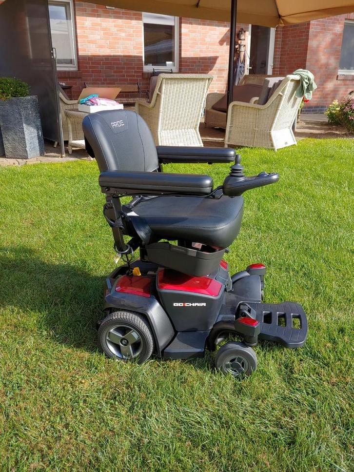 Te koop Elektrische rolstoel pride go chair, Diversen, Rolstoelen, Nieuw, Elektrische rolstoel, Inklapbaar, Ophalen