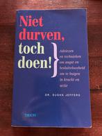 Niet durven, toch doen! - Susan Jeffers, Boeken, Gelezen, Sociale psychologie, Diverse auteurs, Ophalen of Verzenden