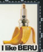 Sticker: Beru - I like, Verzamelen, Stickers, Auto of Motor, Ophalen of Verzenden, Zo goed als nieuw