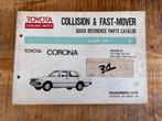 Onderdelencatalogus Toyota Corona, Ophalen of Verzenden