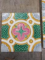 36 unieke art nouveau wandtegels in prachtige kleuren, Antiek en Kunst, Ophalen