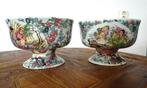 2 chinese  schalen op hoge voet, Antiek en Kunst, Antiek | Keramiek en Aardewerk, Ophalen of Verzenden