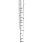 Ladder met kooi gebruikt, Ophalen, Gebruikt, Ladder, Opvouwbaar of Inschuifbaar