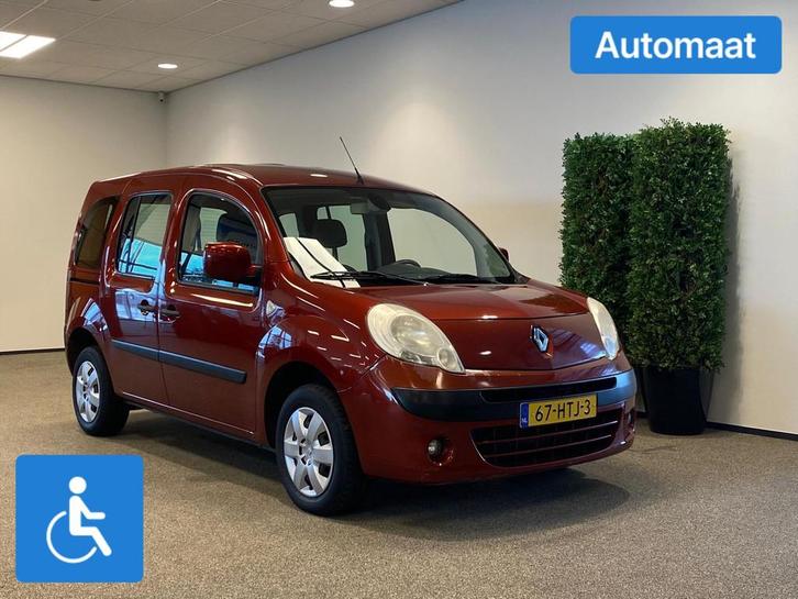 Renault Kangoo Rolstoelauto Automaat, Auto's, Renault, Bedrijf, Te koop, Kangoo, Aangepast voor mindervaliden, Airconditioning