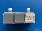 Hager Berker W.1 opbouw wandcontactdoos* IP55, Ophalen, Zo goed als nieuw, Stopcontact
