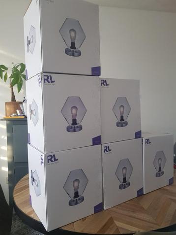 Trento tafellamp RL glas nieuw!! (meerdere aanwezig)  beschikbaar voor biedingen