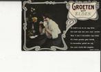 Elden Groeten uit De brief is af! naar Kwintsheul, Verzamelen, Ansichtkaarten | Nederland, Ophalen of Verzenden, Voor 1920, Gelopen