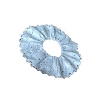 Luxe Pieten Kraag met Fijn Kant, Ophalen of Verzenden, Zo goed als nieuw, Stof, Feestelijk