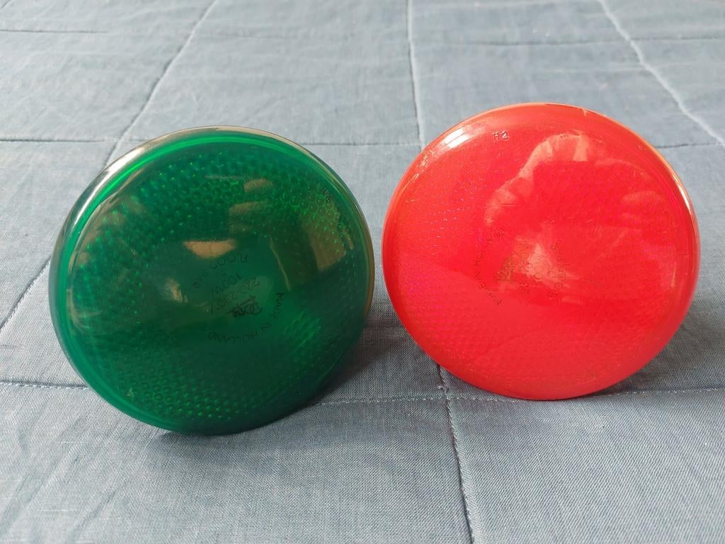 Zeldzame Pope Flood lampen jaren 70 seventies, Ophalen of Verzenden, Gebruikt, Licht