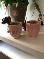 Vintage Des Pots Vaasjes Set, Gebruikt, Binnen, Ophalen of Verzenden, Overige vormen