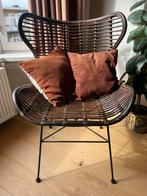 Rotan Stoel/Fauteuil, Huis en Inrichting, Stoelen, Ophalen, Gebruikt, Bruin, Riet of Rotan