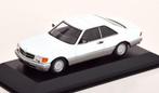 Mercedes-Benz 560 SEC (C126) Coupe 1986 Wit 1-43 Maxichamps, Hobby en Vrije tijd, Modelauto's | 1:43, Nieuw, Ophalen of Verzenden