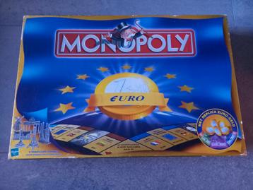 Monopoly 1e euro uitgave met muntstukken 