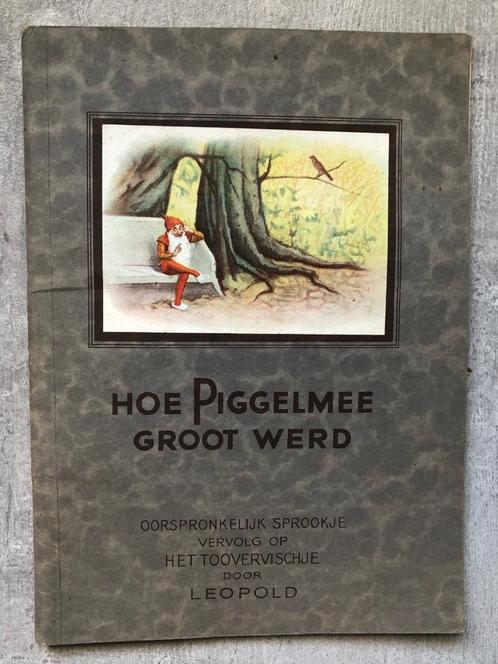 Van Nelle 1928 plaatjesalbum Hoe Piggelmee groot werd, Boeken, Prentenboeken en Plaatjesalbums, Gelezen, Ophalen of Verzenden