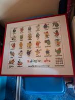 Leuke ABC Prent met Paddington Beer geborduurd, Antiek en Kunst, Antiek | Schoolplaten, Ophalen, Overige thema's