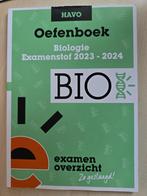 ExamenOverzicht - Oefenboek Biologie HAVO, Ophalen of Verzenden, Beta, Gelezen