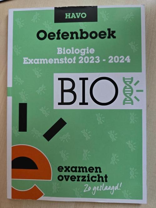 ExamenOverzicht - Oefenboek Biologie HAVO, Boeken, Studieboeken en Cursussen, Gelezen, Beta, Ophalen of Verzenden